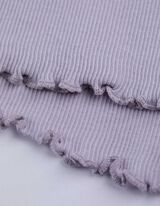 Pyjama Set aus Shirt und Shorts - einfarbig - lila