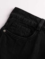 Jeans - Straight Fit - schwarz