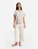 T-shirt - Plisy - bez