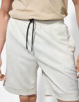 Shorts - Mesh - weiß