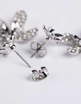 uhani - Enobarvno - srebrna