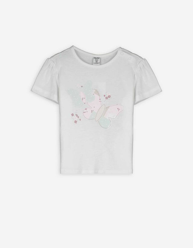 T-Shirt - Print - weiß