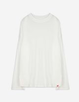 Pyjamashirt - Viscosemix - wit
