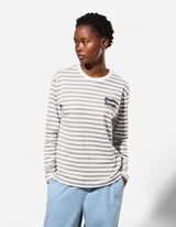 Langarmshirt - Streifen - gr&uuml;n