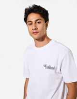 T-Shirt - R&uuml;ckenprint - wei&szlig;
