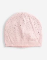 Beanie - Ziersteine - Rosa