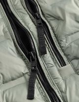 Jacke - Stehkragen - dunkelgrün