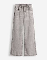 Jeans - Kettedetail - Grau