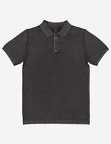 Herren Strick-Poloshirt - Polokragen