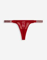 String - Ziersteine - rot