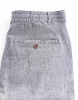 Chinoshorts - Meliert - dunkelblau