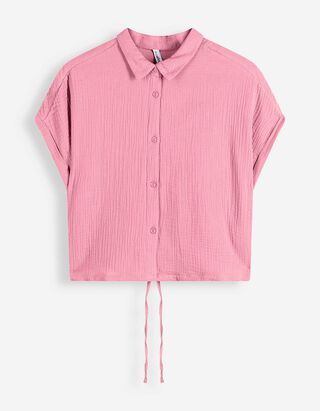Hemd - Musselin - pink