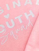 Sweatshirt - Print - Pink