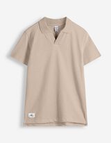 Polo - Col polo - beige