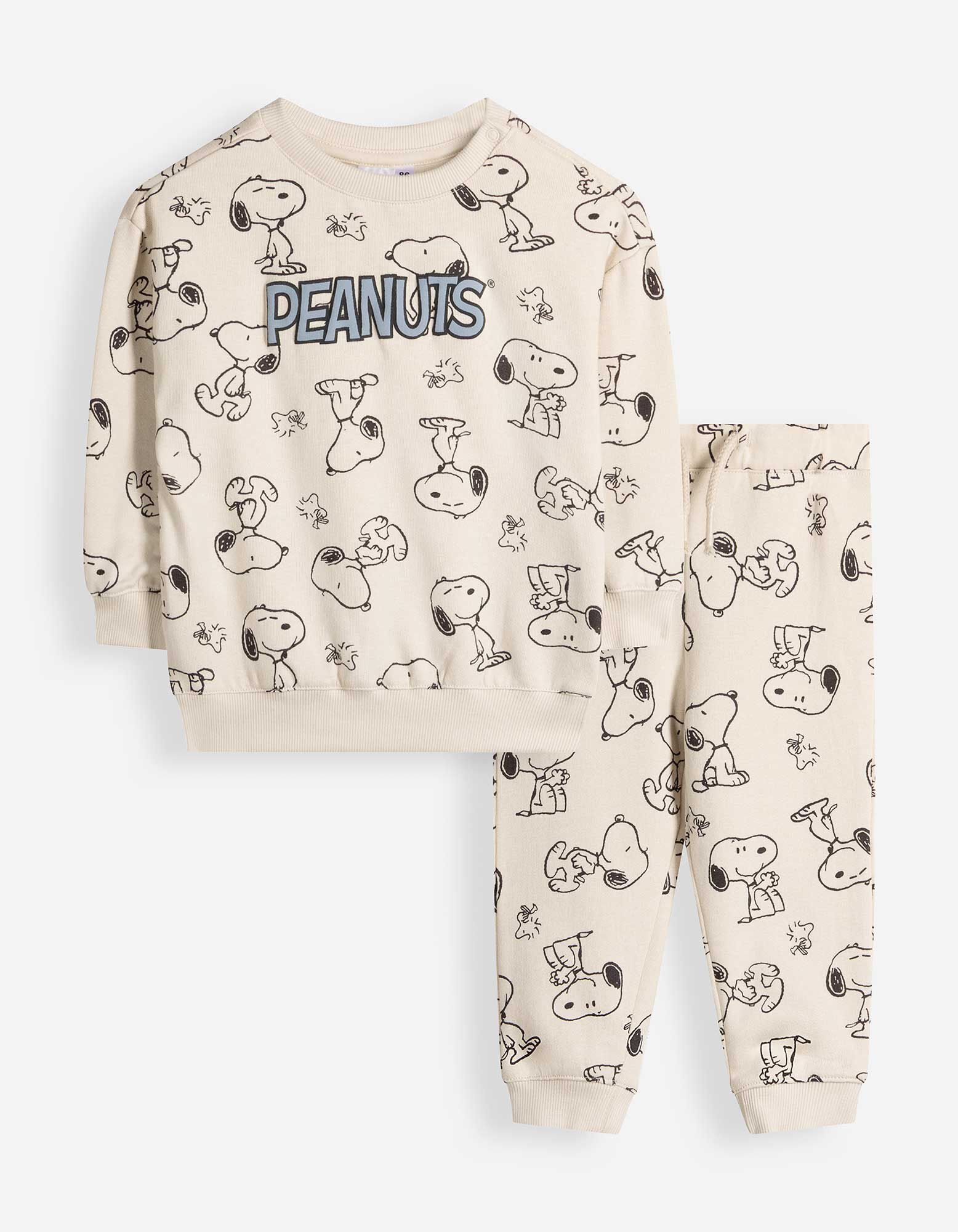 Sweater en broek set - Snoopy - Beige