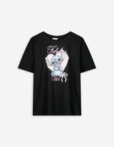 T-Shirt - Lilo & Stitch - schwarz
