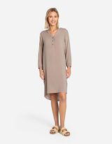 Suknelė - LENZING&trade; ECOVERO&trade; - smelio spalvos