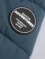 Tepitud jope - vetthülgav - tumesinine