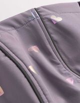 Frot&eacute; aplikace - Softshell - tm. lila