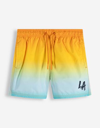 Plavky - Přechod barev - tyrkysova