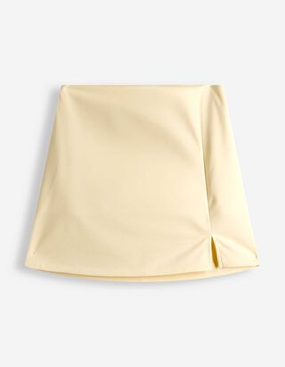 Skort - einfarbig - gelb