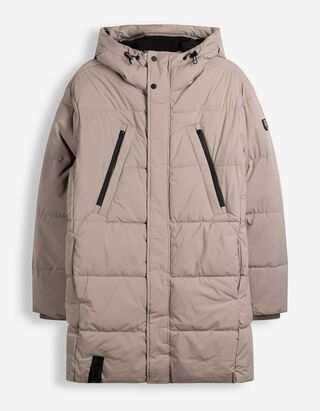 Steppjacke - Wasserabweisend - Taupe