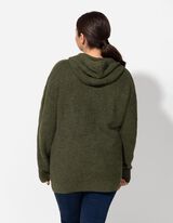 Pullover - Maglia larga - verde scuro