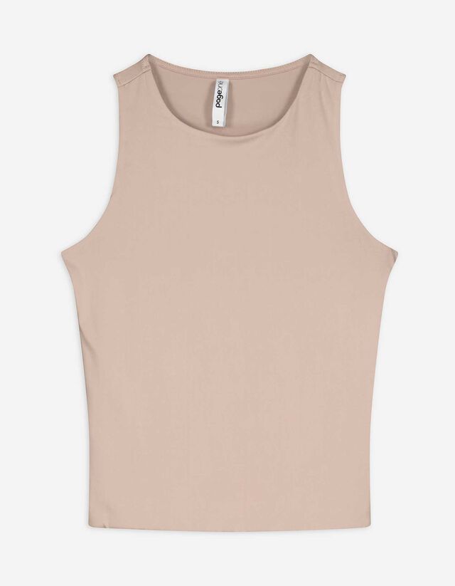 Top - Slim Fit - beige