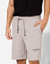 Short - Jambe large - Beige