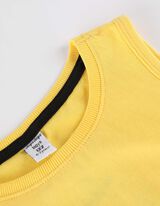 Top a canotta - Stampa - giallo