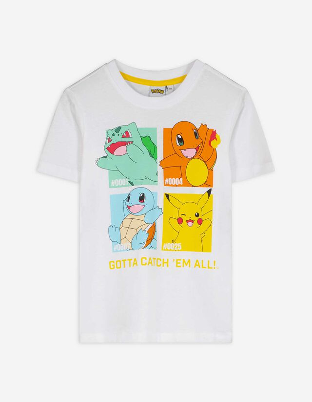 Póló - Pokémon - feher