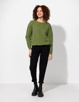 Dukserica - Print sa porukom - zeleno