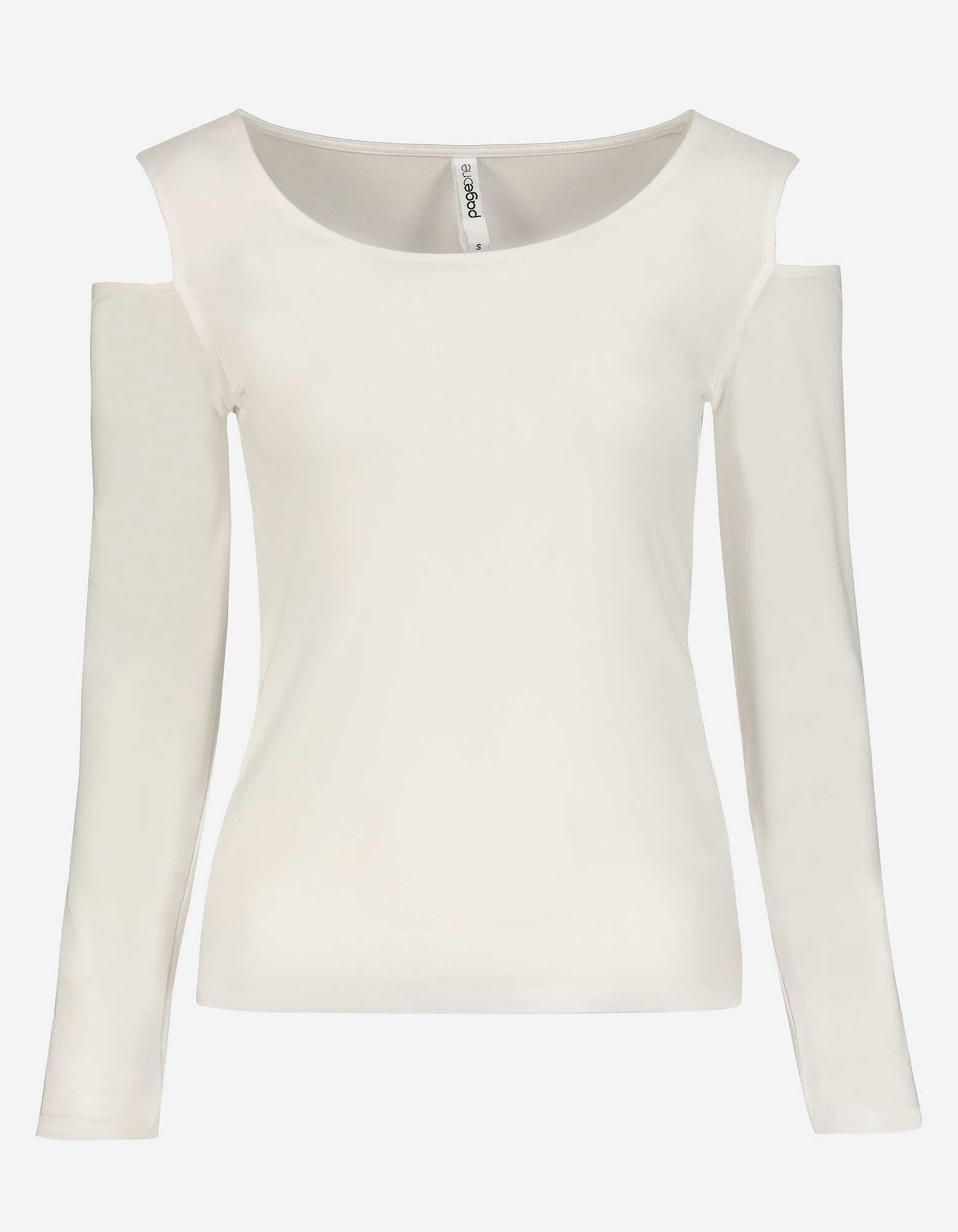 Longsleeve - Viscosemix - wit