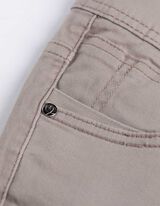 Pantacourt - Mélange de coton - Beige