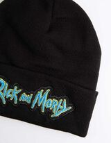 Kötött sapka - Rick and Morty - fekete