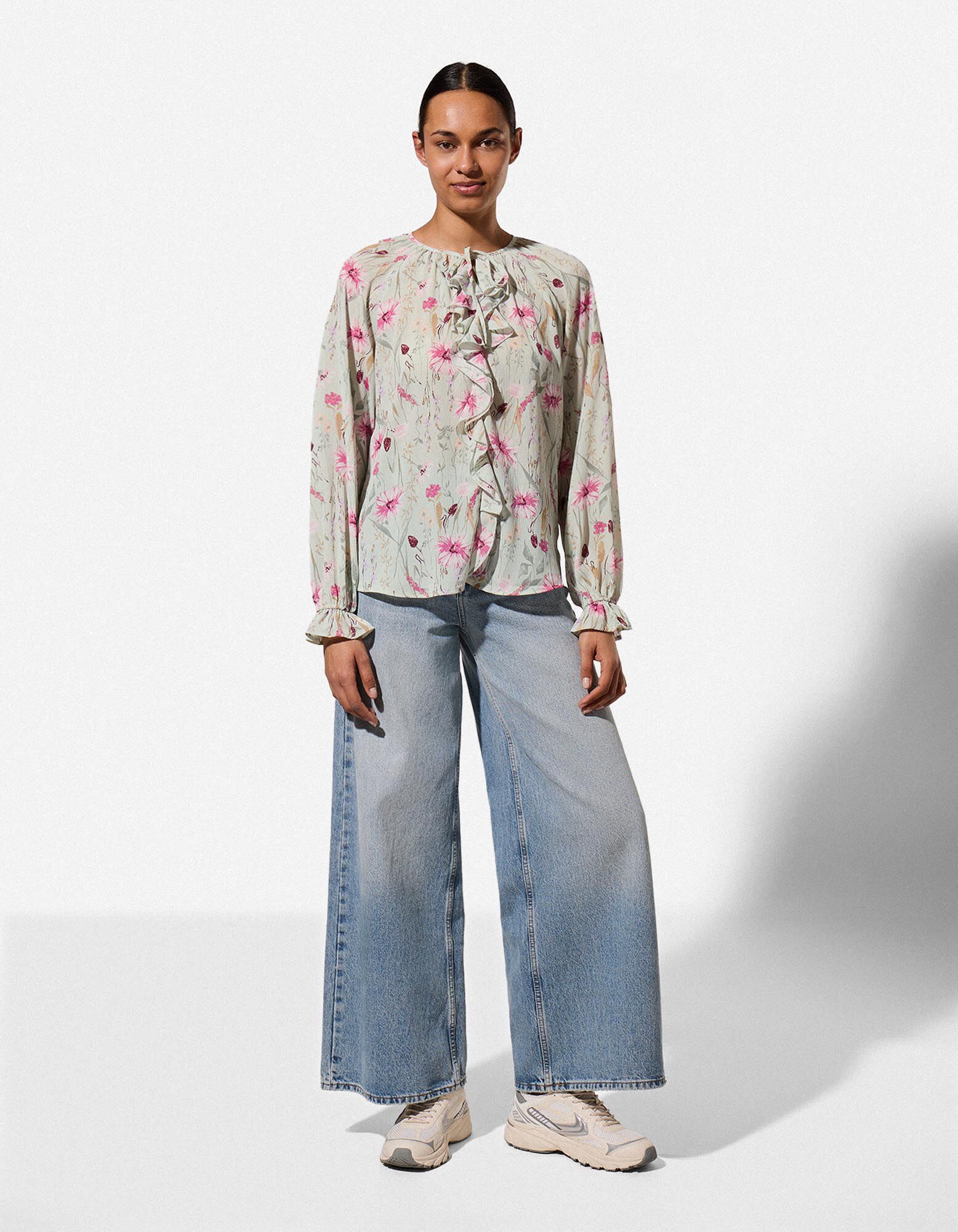 Blouse - Zachte touch - Lichtgroen