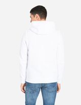 Hoodie - Regular Fit - weiß