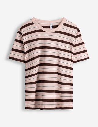 T-shirt - Righe - rosa