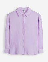 Overhemdblouse - Mousseline - Roze