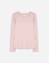 Langarmshirt - Basic - lila