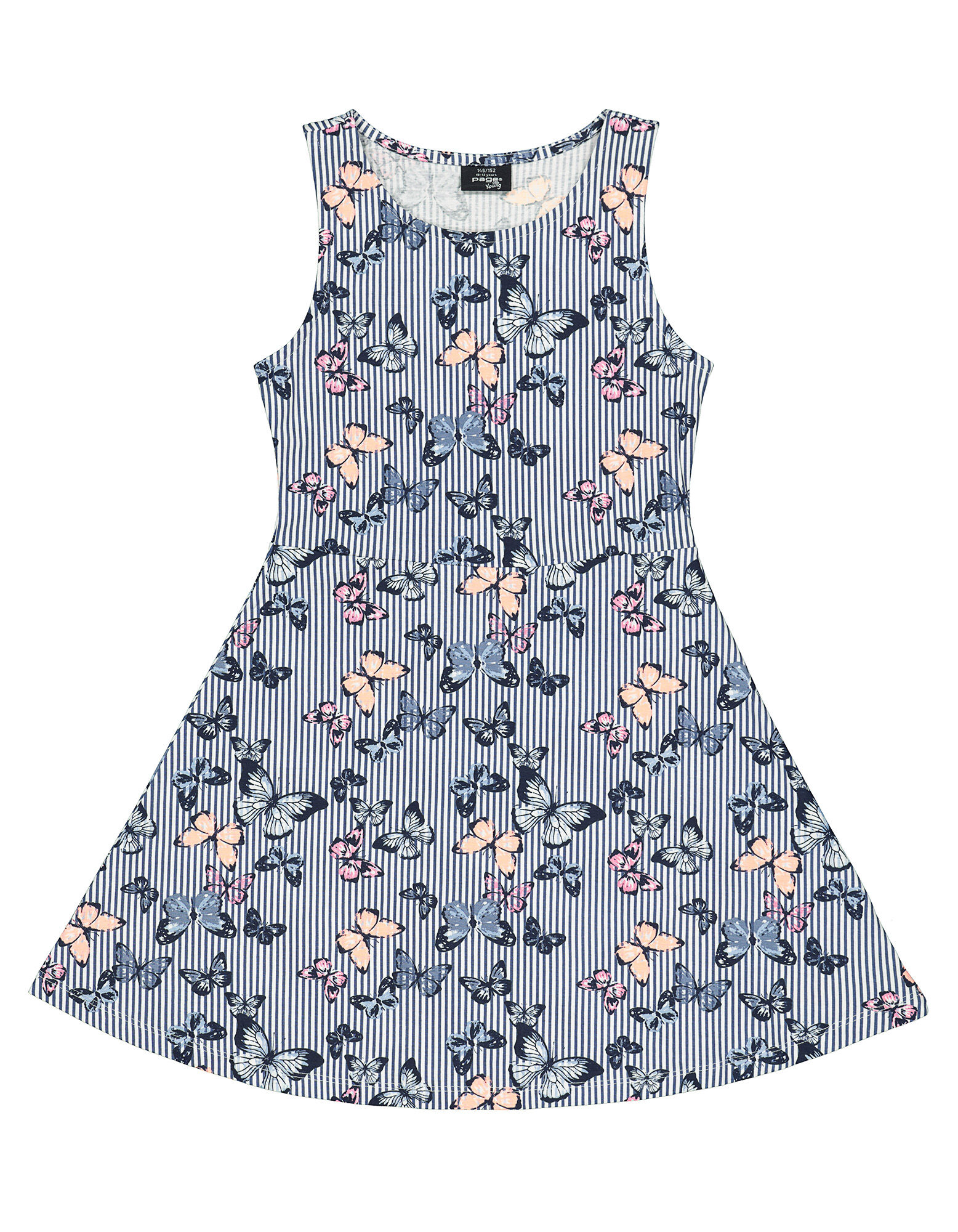 Bambina vestito - a righe - Takko Fashion