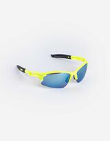 Lunette de soleil - Design sportif - Jaune