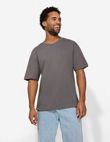 T-Shirt - Oversized Fit - dunkelgrau