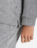 sweter - mieszanka wiskozowa - szary