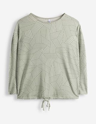 Shirt - Knotendetail - t&uuml;rkis