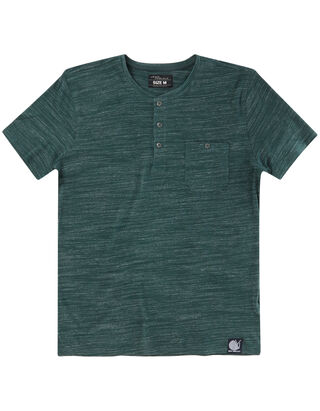 Herren T-Shirt mit Knopfleiste