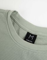 Bluză de corp cu m&acirc;necă lungă - Loose Fit - Verde