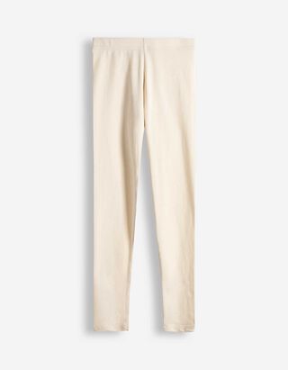 Leggings - einfarbig - beige