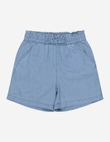 Mädchen Shorts - Schleifenapplikation  