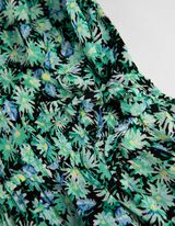 Abito - Effetto incrociato - verde